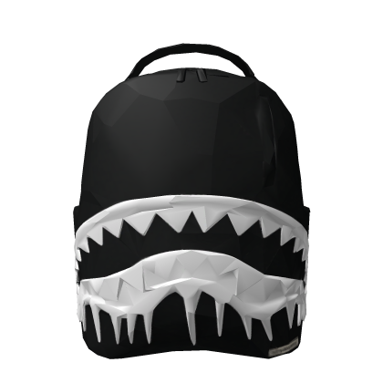 Black and White Shark Bag Roblox item