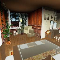 The sneaky house!