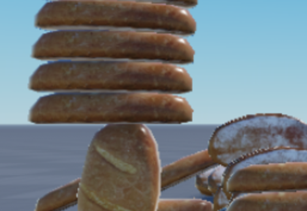 Spawn bread until you crash. screenshot 2