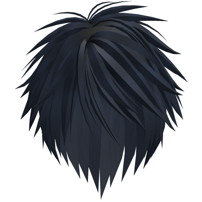 Vkei Side Sweep Moe Boy Hair (Blue)