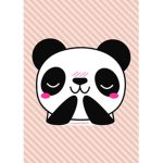 Pandinha Kawaaii roxa