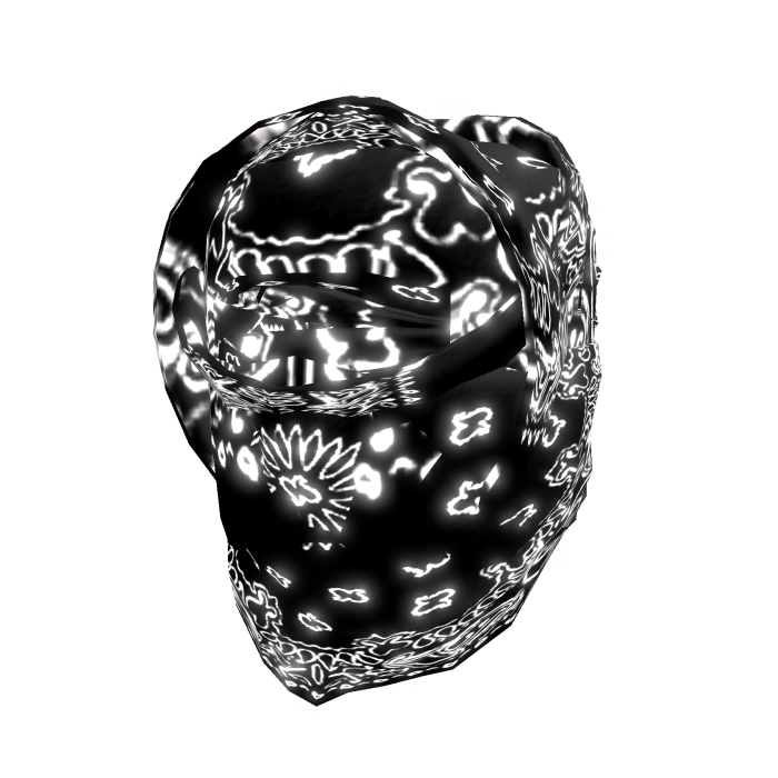 (Glow) Midnight Bandana Mask