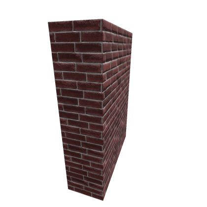 brick wall is on fire