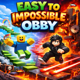 EASY TO IMPOSIBLE OBBY!