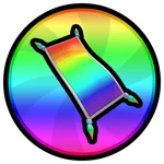 Rainbow Flying Carpet (Permanent)
