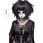 goth gyal hang out