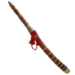 Thai Lawman's Red-Tasseled Blade