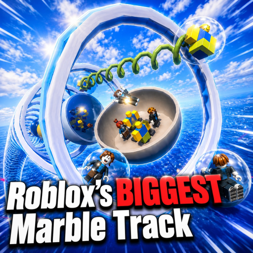 Roblox's BIGGEST Marble Track