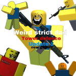 Weird strict dad tower defence 1