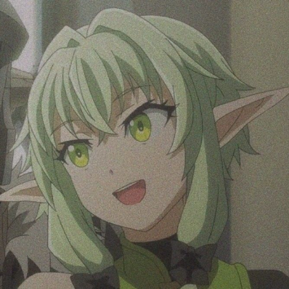 Anime Aesthetic [Green] Roblox decal
