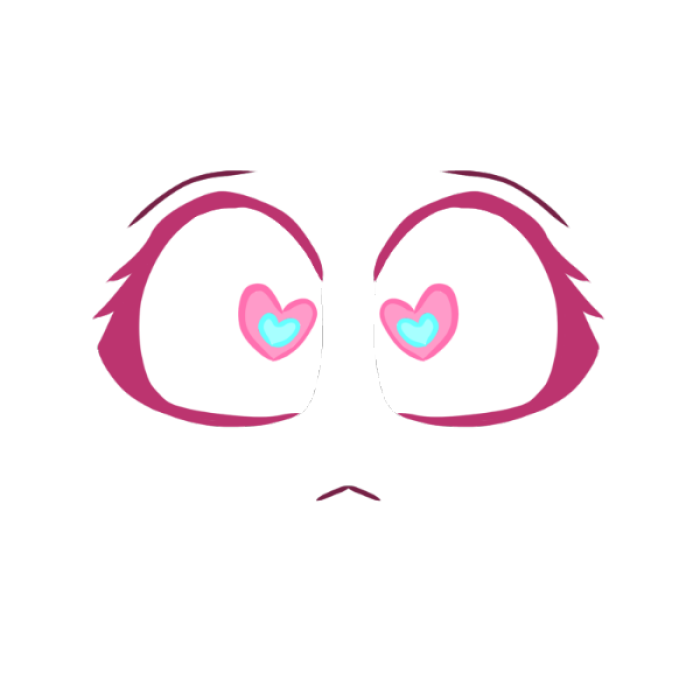 Heart-Eyed Roblox decal