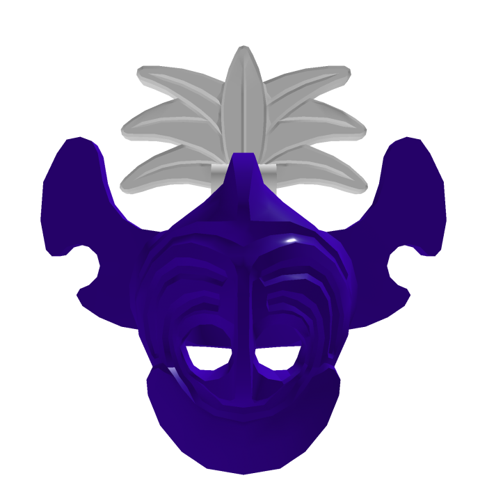 Purple Brick Headdress