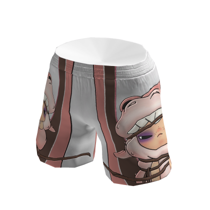 AUREIX - Pink Glitch Racer Shorts: Hirono Edition thumbnail
