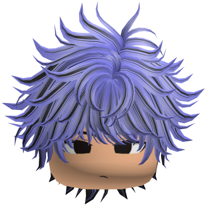 Moe Vkei Blue Long Messy Hair Combo