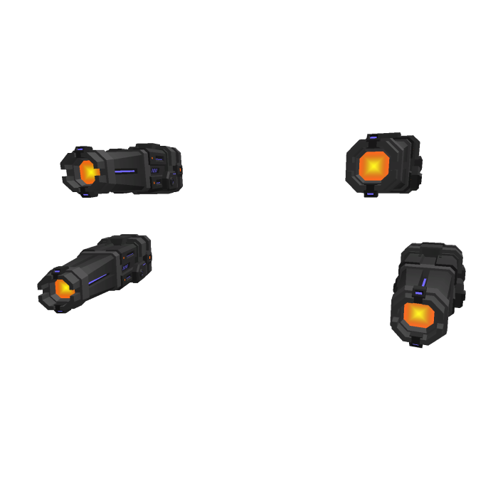 Floating Railgun Turrets