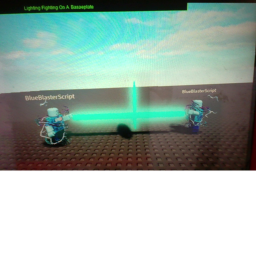 Lighting Fighting On A Baseplate