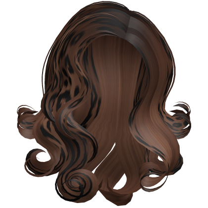 Wispy Curled Long Leopard Print Hair Roblox item