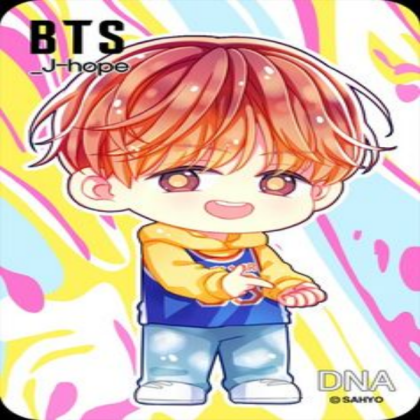 Chibi J Hope from DNA Roblox decal