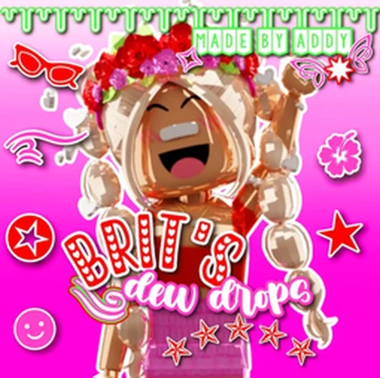 - brit's dew drops! - Roblox group icon