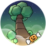 Halloween LlamaBot 2020 Roblox badge thumbnail
