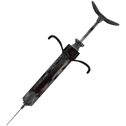 Halloween Rusty Horror Syringe 