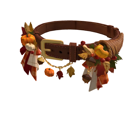 Thanksgiving Charm Belt