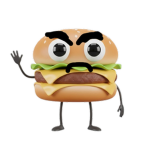 no cheeseburger, no fries