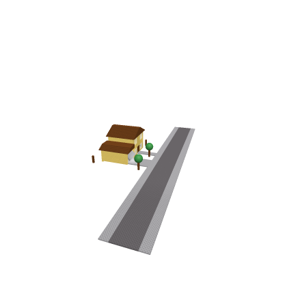 Home with a road