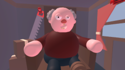 Uciekaj z domu dziadka Parkour Obby!