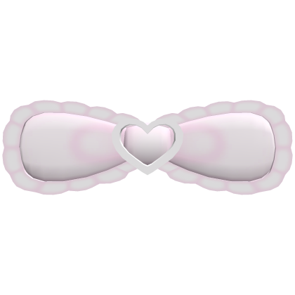 ruffleheartbowhatpink