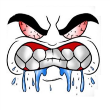 Scary Zombie Face Roblox decal