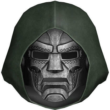 Dr Doom Mask w/ Hood