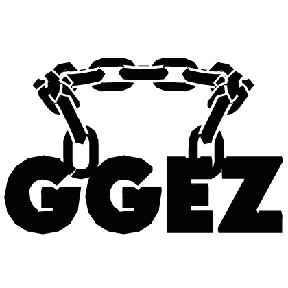 Cartoony White Ggez Chain