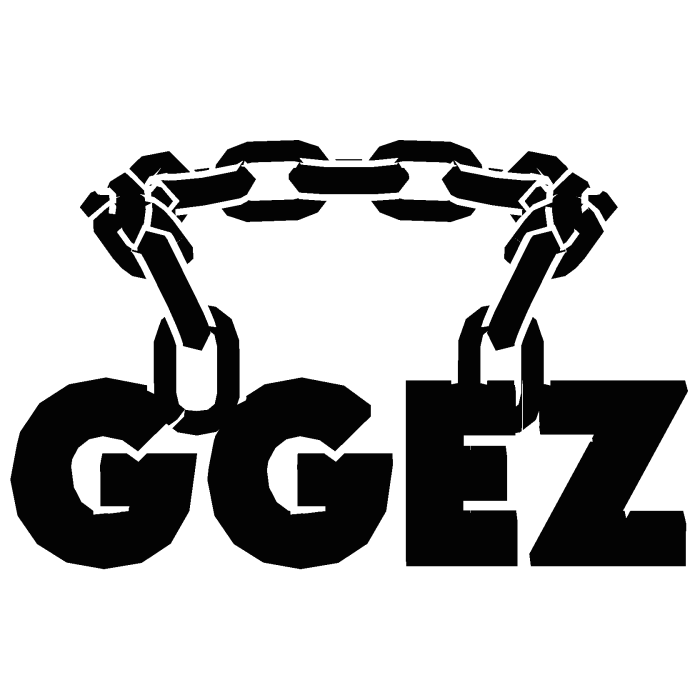 Cartoony White Ggez Chain