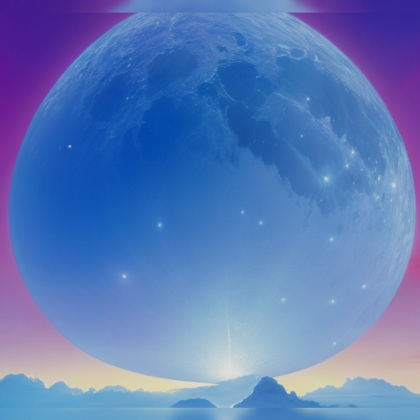 Blue Moon Sky