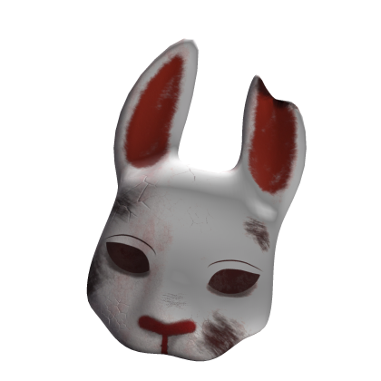 Bloody Gothic Bunny Side Mask - Hollow Bunny