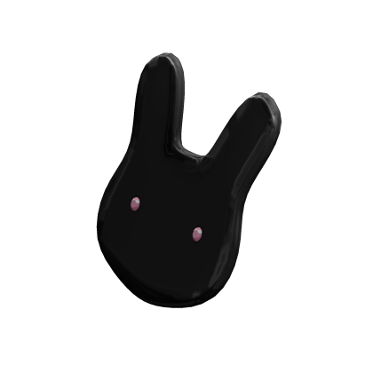 Black Bunny Hair Clip Roblox item