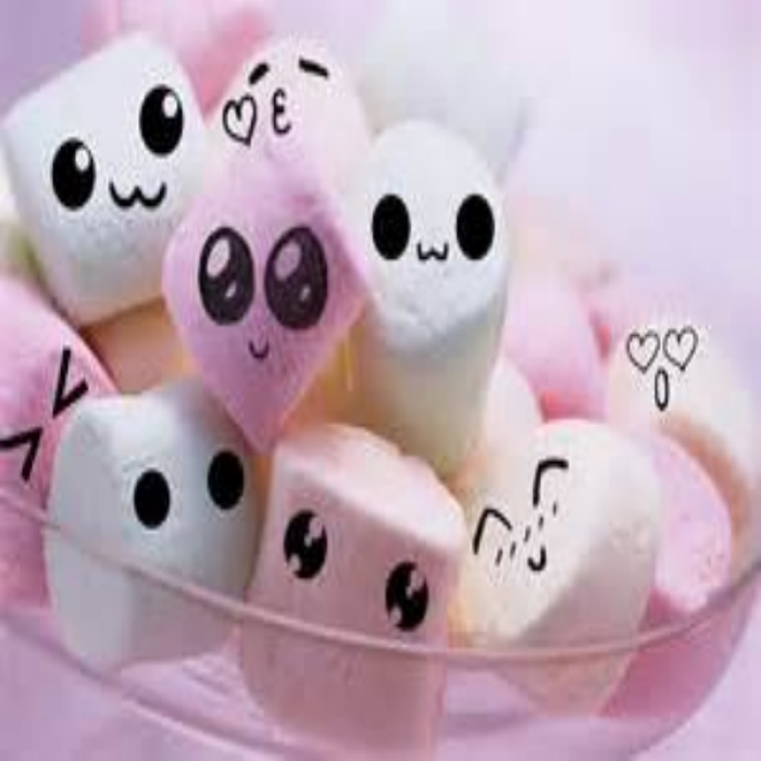 kawaii cute marshmallows Roblox decal