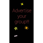 *Advertise your group*
