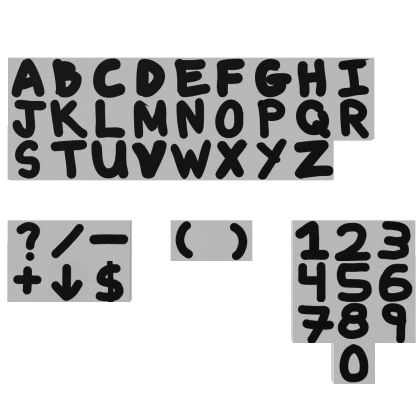 Classic Roblox Text Pack