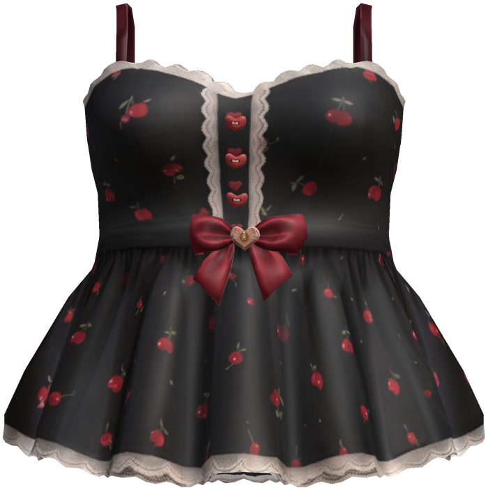 Kawaii Cherry Mini Dress