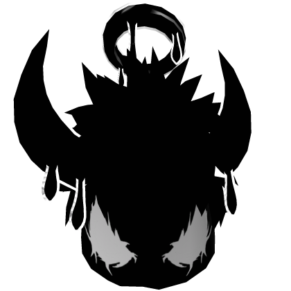 Dark Demon Horns Dripping Halo Evil Spikey Hair