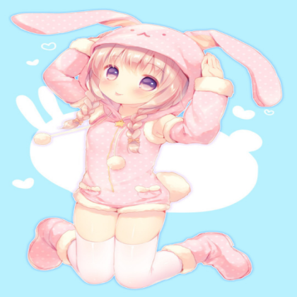 kawaii anime girl Roblox decal