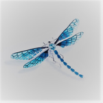 Blue dragonfly
