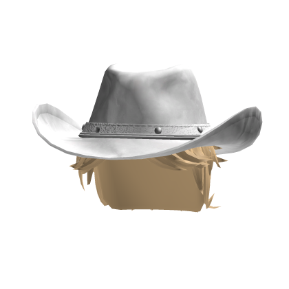 Messy Hair + Cowboy Hat