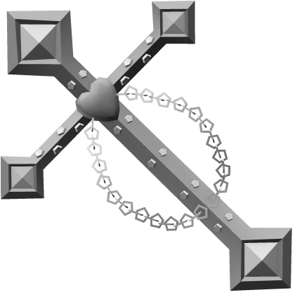 Cute Cross(White)
