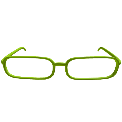 Green glasses