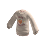 Cute White Oversized Sweater