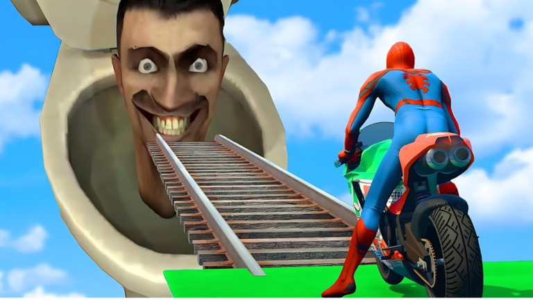 [🚽NEW] Cart Ride Into Skibidi Toilet Spiderman! screenshot 4