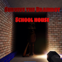 The brainrot school house icon